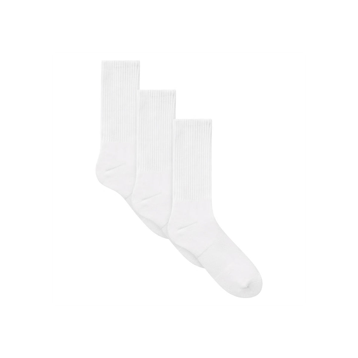 MENS TUBE CREW SOCK 3-PACK | CHALK