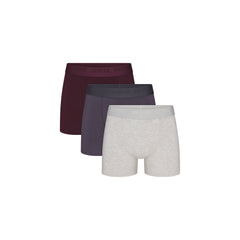 SKIMS STRETCH MENS 3 INCH BOXER BRIEF 3-PACK | RAVEN MULTI