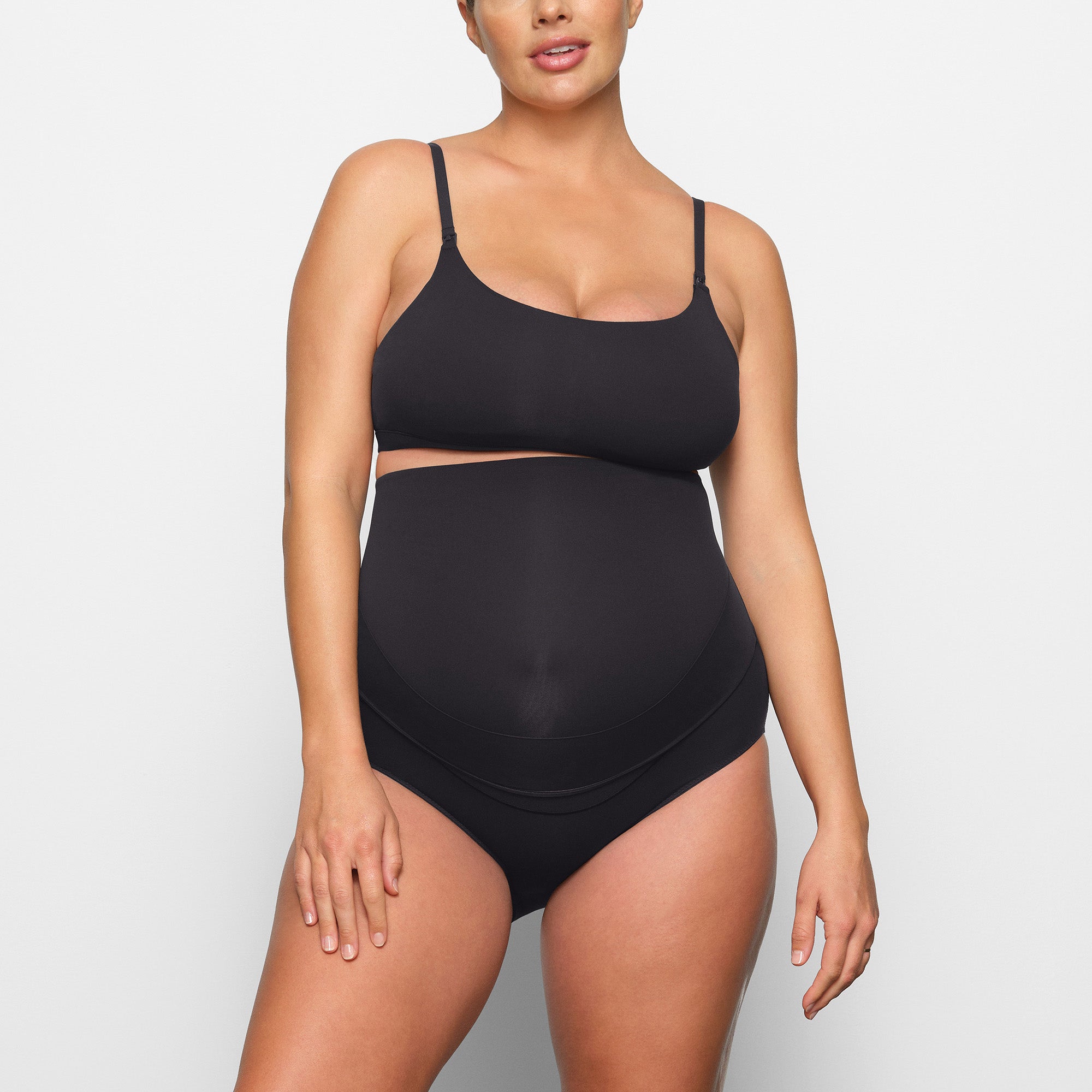 FITS EVERYBODY MATERNITY PUMPING SCOOP BRALETTE | ONYX