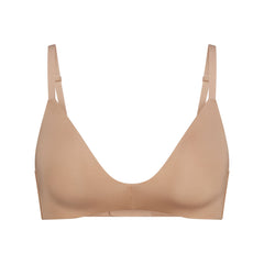WIRELESS FORM T-SHIRT DEMI BRA | CLAY