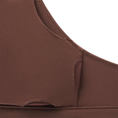 FITS EVERYBODY SUPER PADDED SCOOP BRALETTE | COCOA
