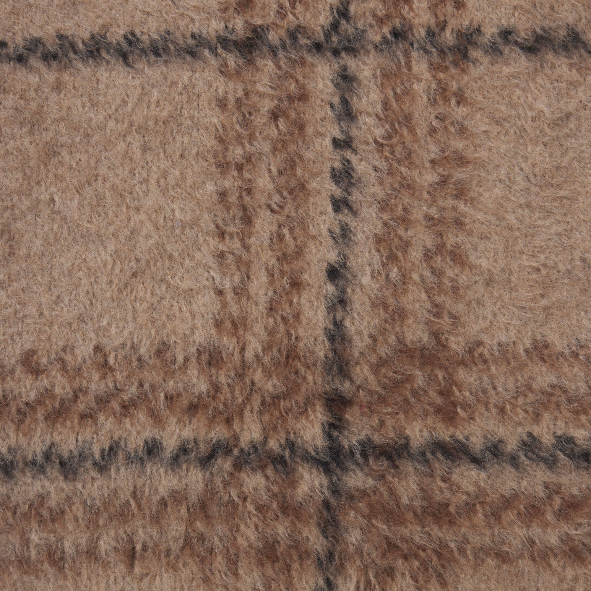 TEXTURED KNIT BRUSHED BOXY PULLOVER | NEUTRALS BIG HOLLY PLAID