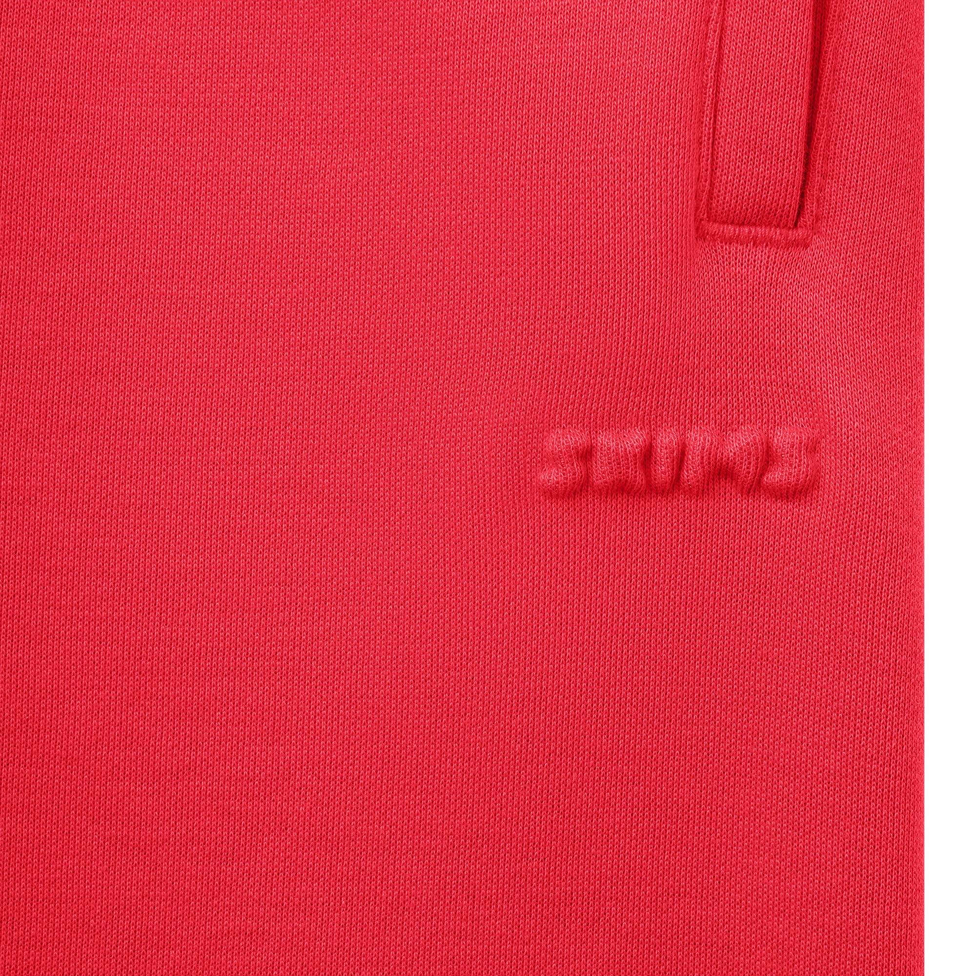 COTTON FLEECE SHORT | WASHED RED