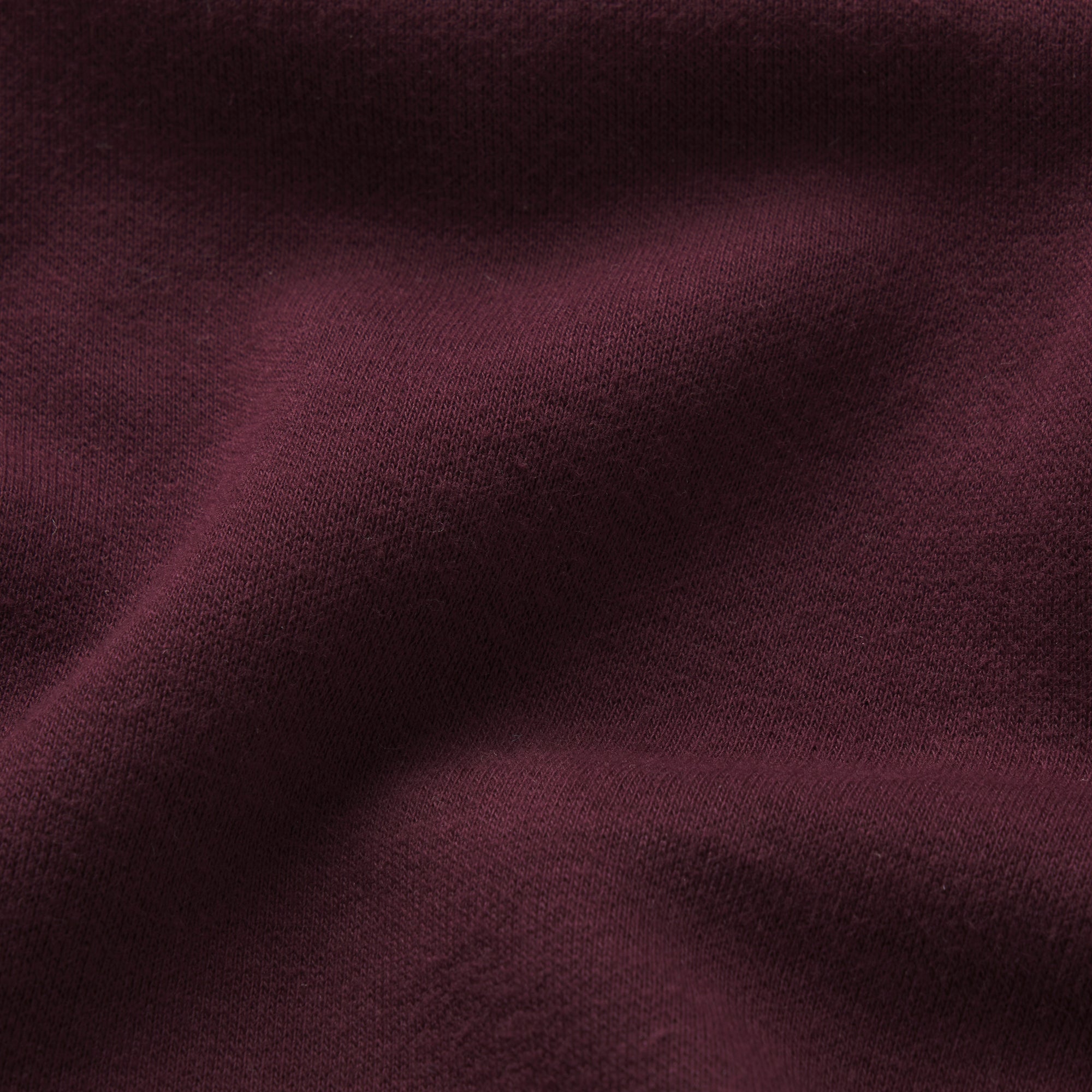 COTTON FLEECE LEGGING WITH EMBOSSED LOGO | CURRANT