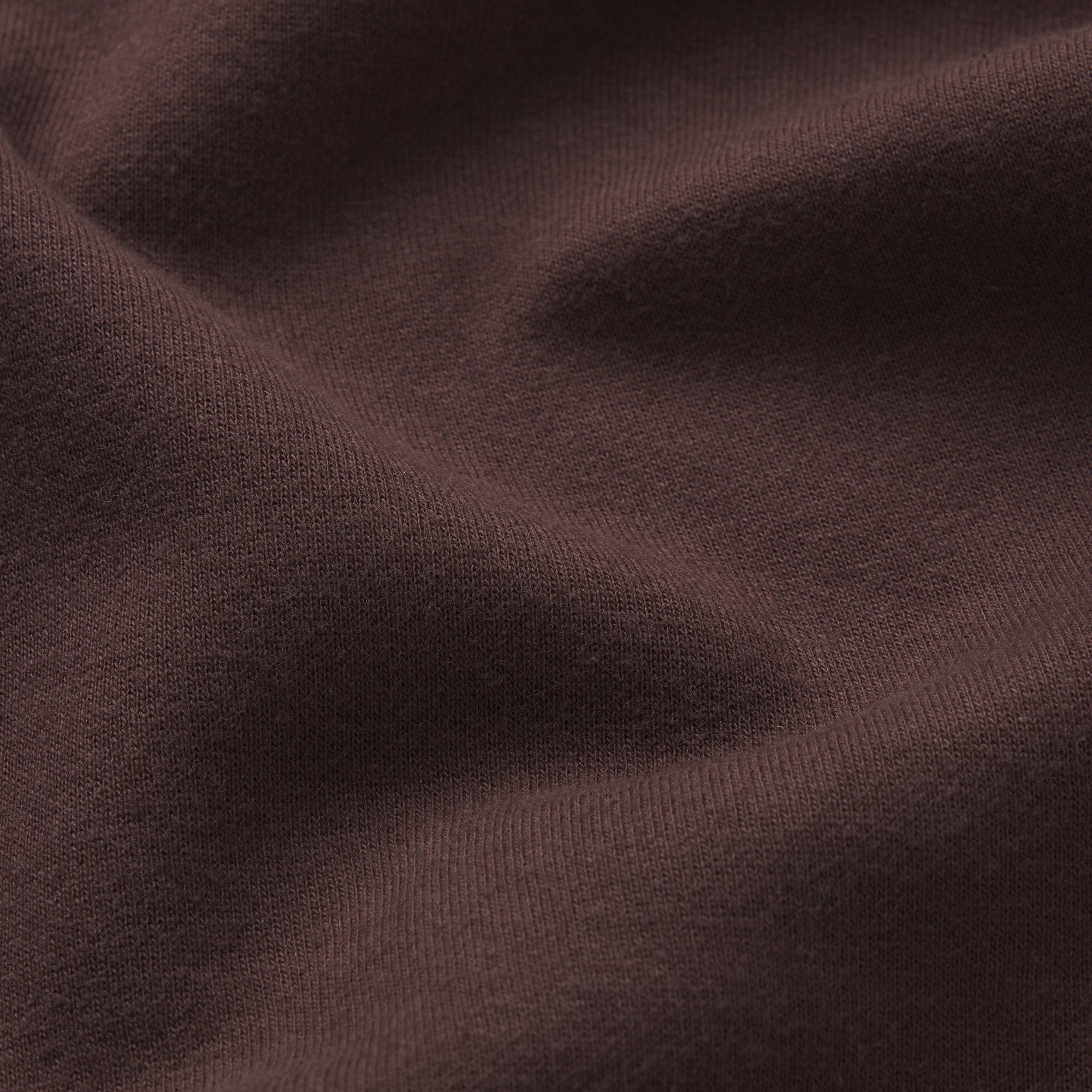 COTTON FLEECE BOMBER JACKET | ESPRESSO