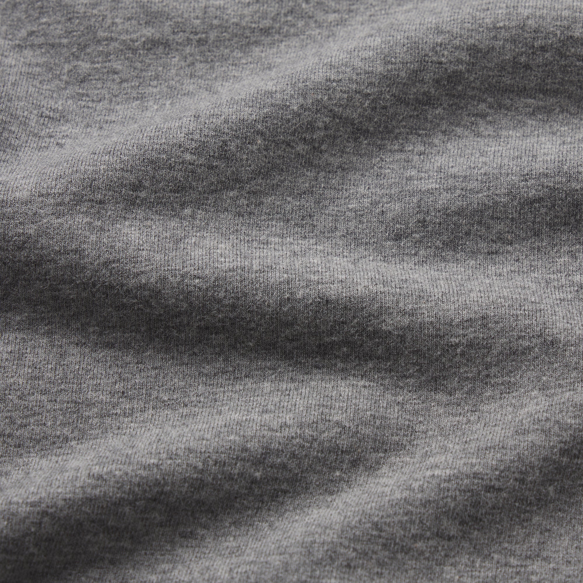 COTTON JERSEY STRAIGHT LEG PANT | DARK HEATHER GREY