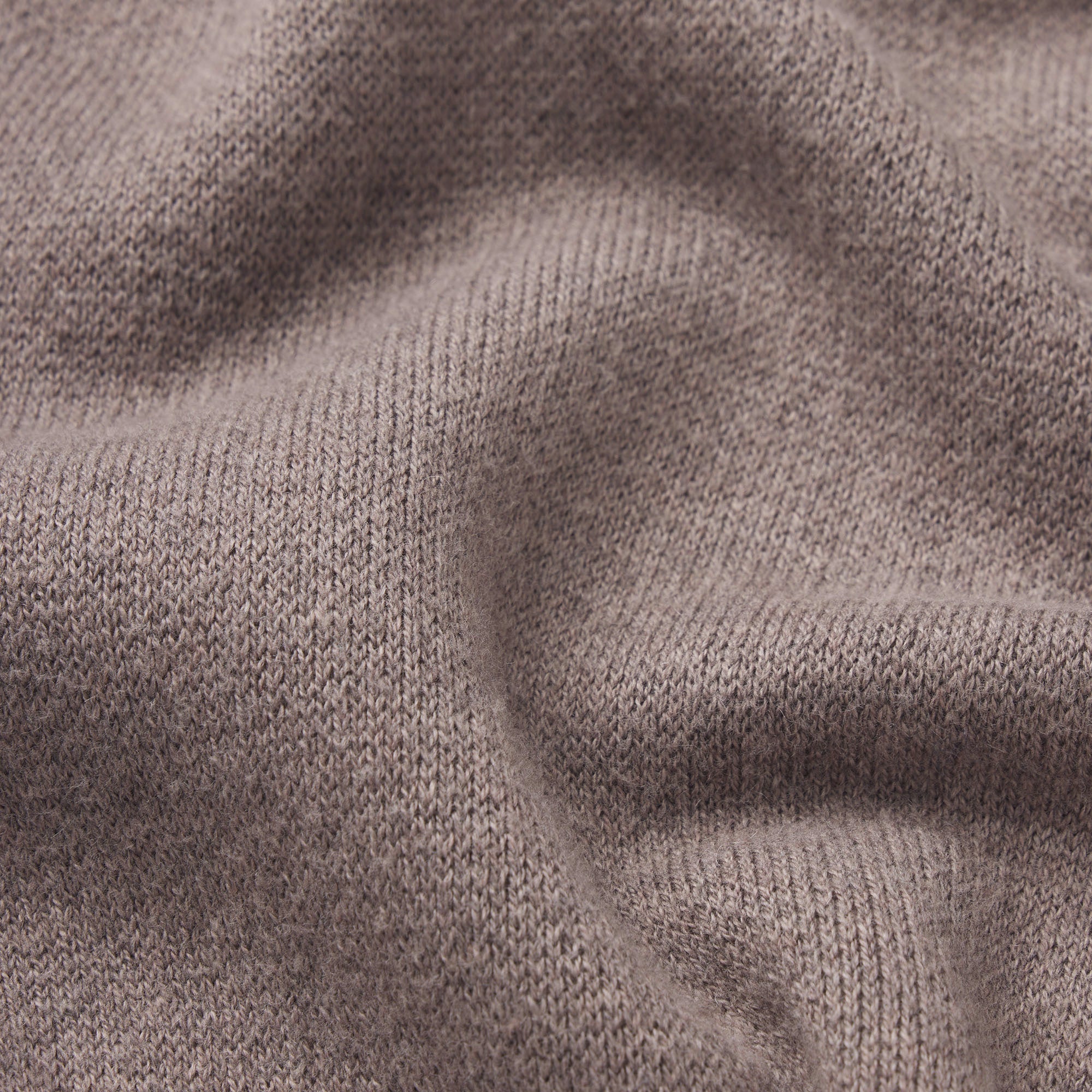 COTTON KNIT MENS SWEATER VEST | DESERT HEATHER GREY