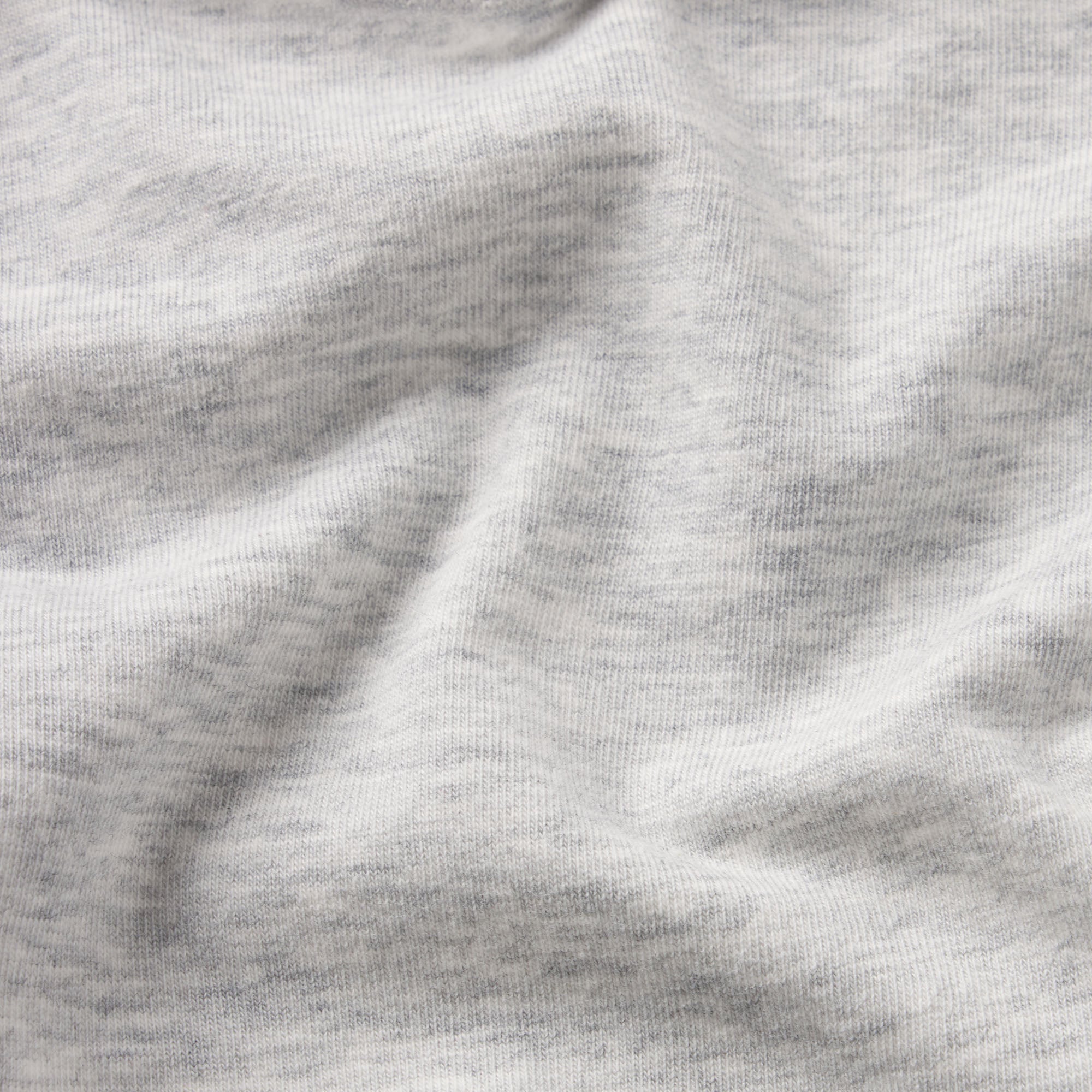 LIGHTWEIGHT COTTON LOGO PICOT THONG | LIGHT HEATHER GREY