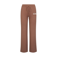 SWEATER KNIT LOGO PANT | SIENNA EGRET