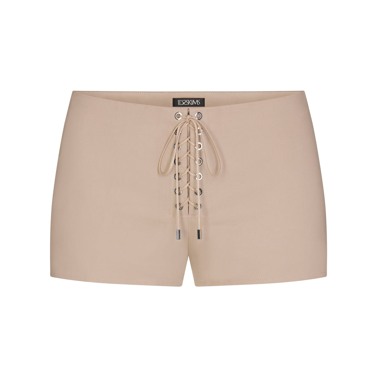 LUDOVIC DE SAINT SERNIN X SKIMS WAXED COTTON MICRO SHORT | CLAY