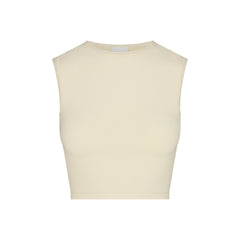 NikeSKIMS RIBBED SEAMLESS MUSCLE TANK | LEMON DROP