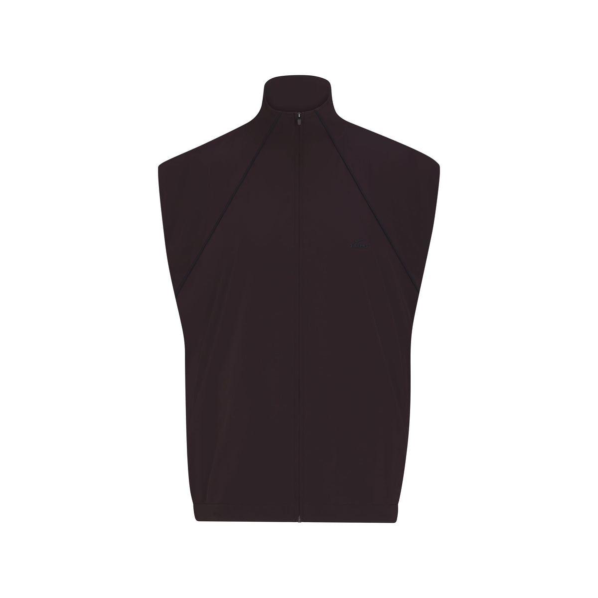 NikeSKIMS STRETCH NYLON OVERSIZED VEST | DARK ROAST