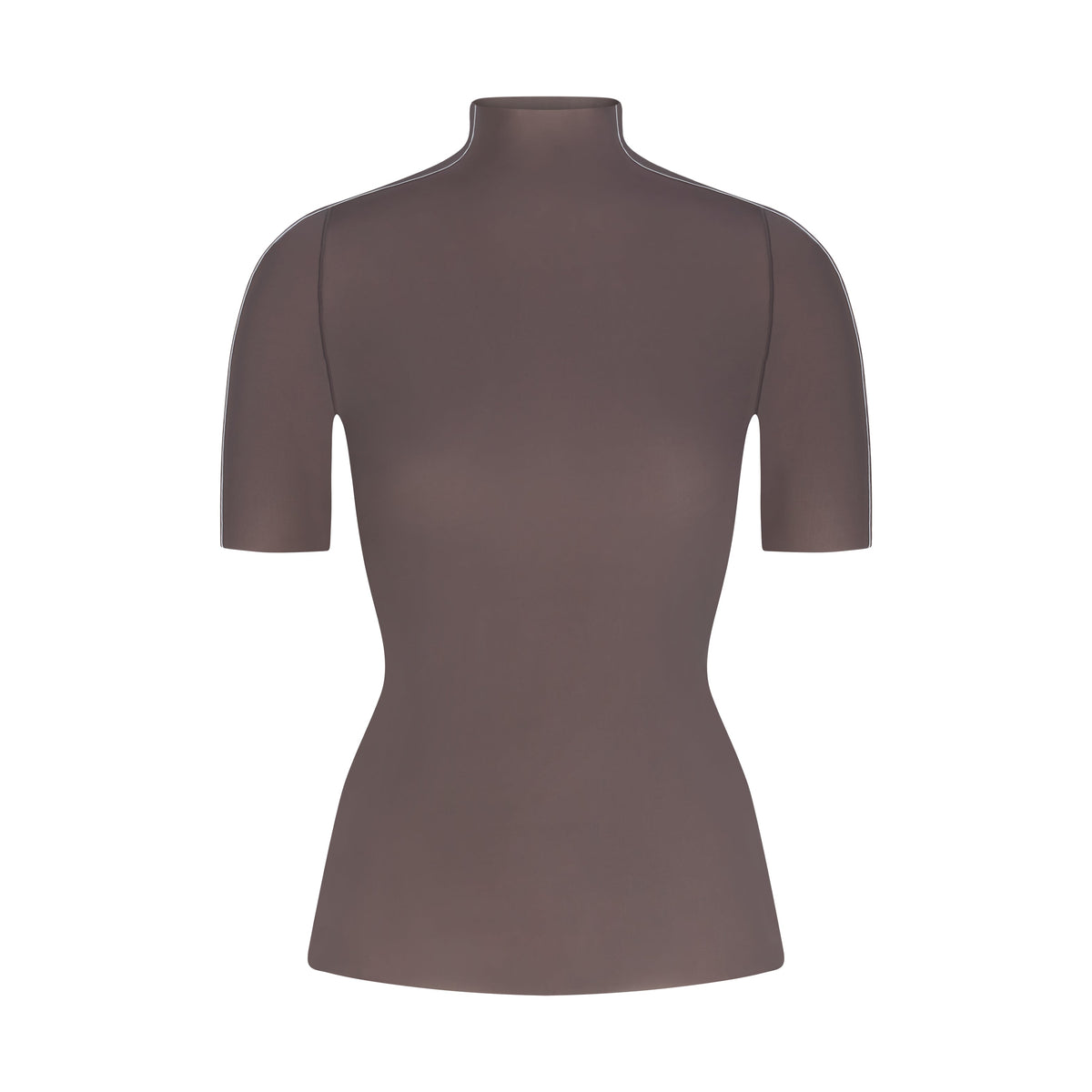 NikeSKIMS WEIGHTLESS LAYERS MOCK NECK SHORT SLEEVE T-SHIRT | BOULDER
