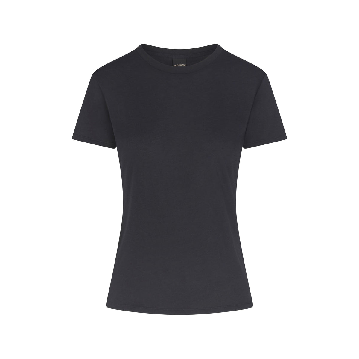 NikeSKIMS PERFORMANCE COTTON BLEND SHORT SLEEVE TOP | OBSIDIAN