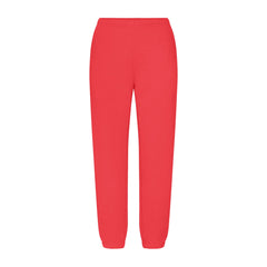 COTTON FLEECE JOGGER | WASHED RED