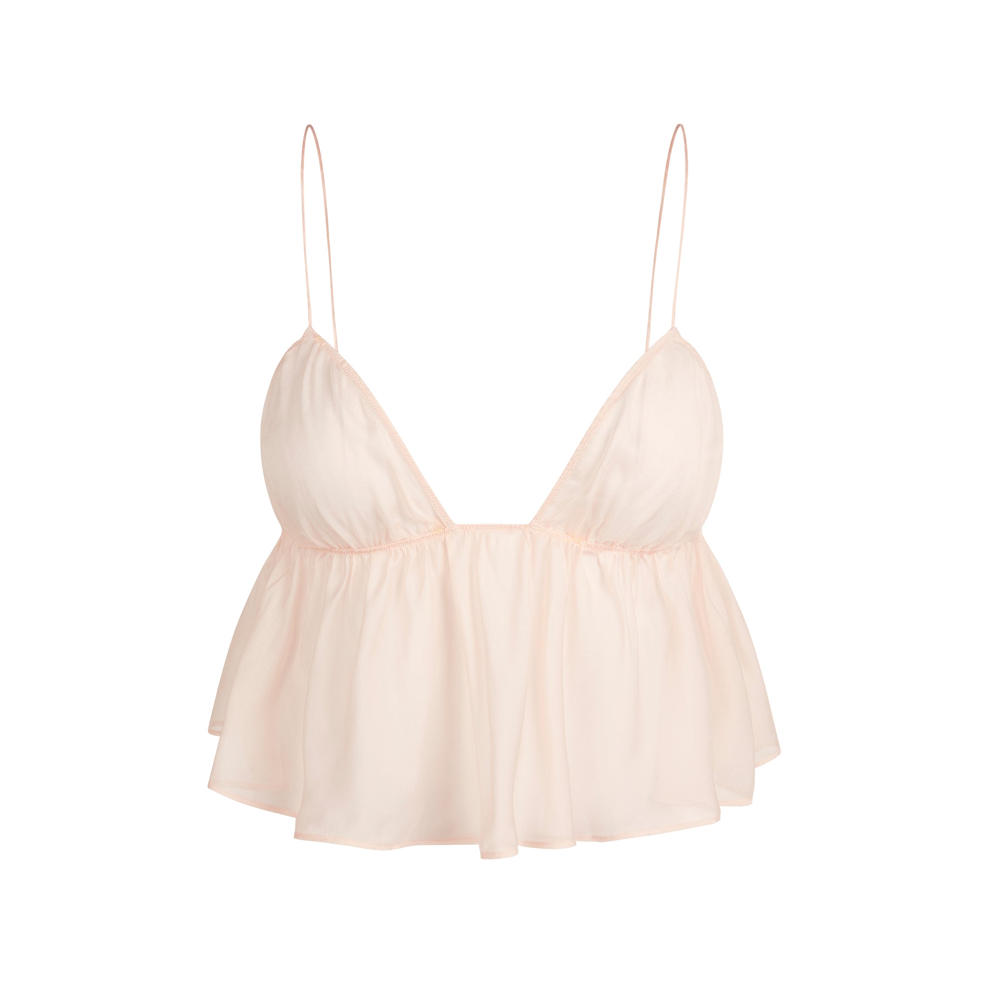 SKIMS ROMANCE BABYDOLL AND GARTER HIPSTER SET | PRIMROSE