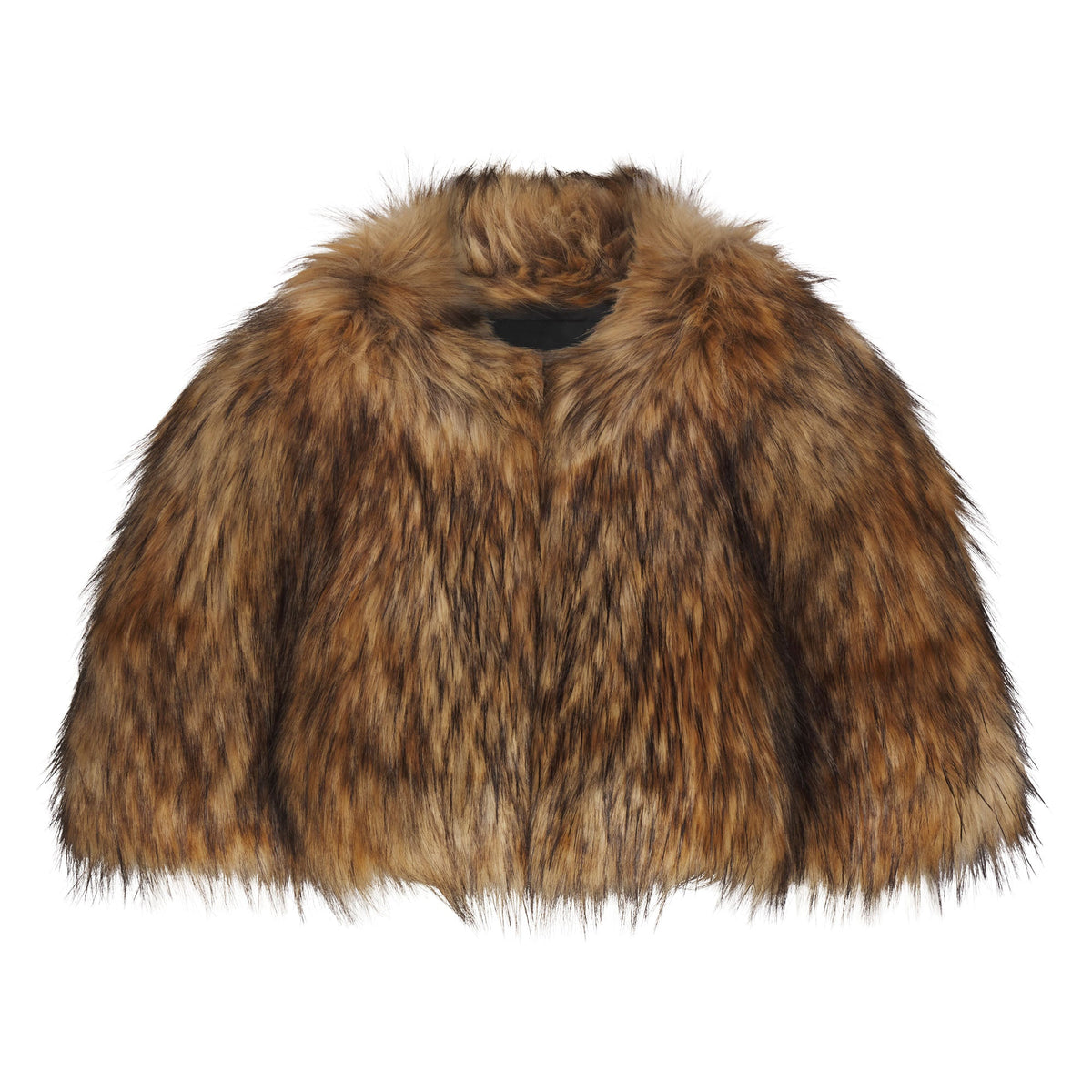 FAUX FUR STOLE | NEUTRAL ONYX MULTI