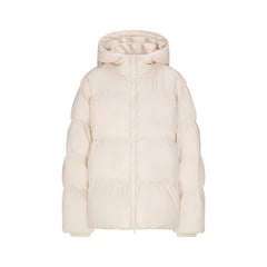 SKIMS PUFFERS HOODED JACKET | CHAMPAGNE
