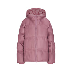 SKIMS PUFFERS HOODED JACKET | MUTED MAUVE