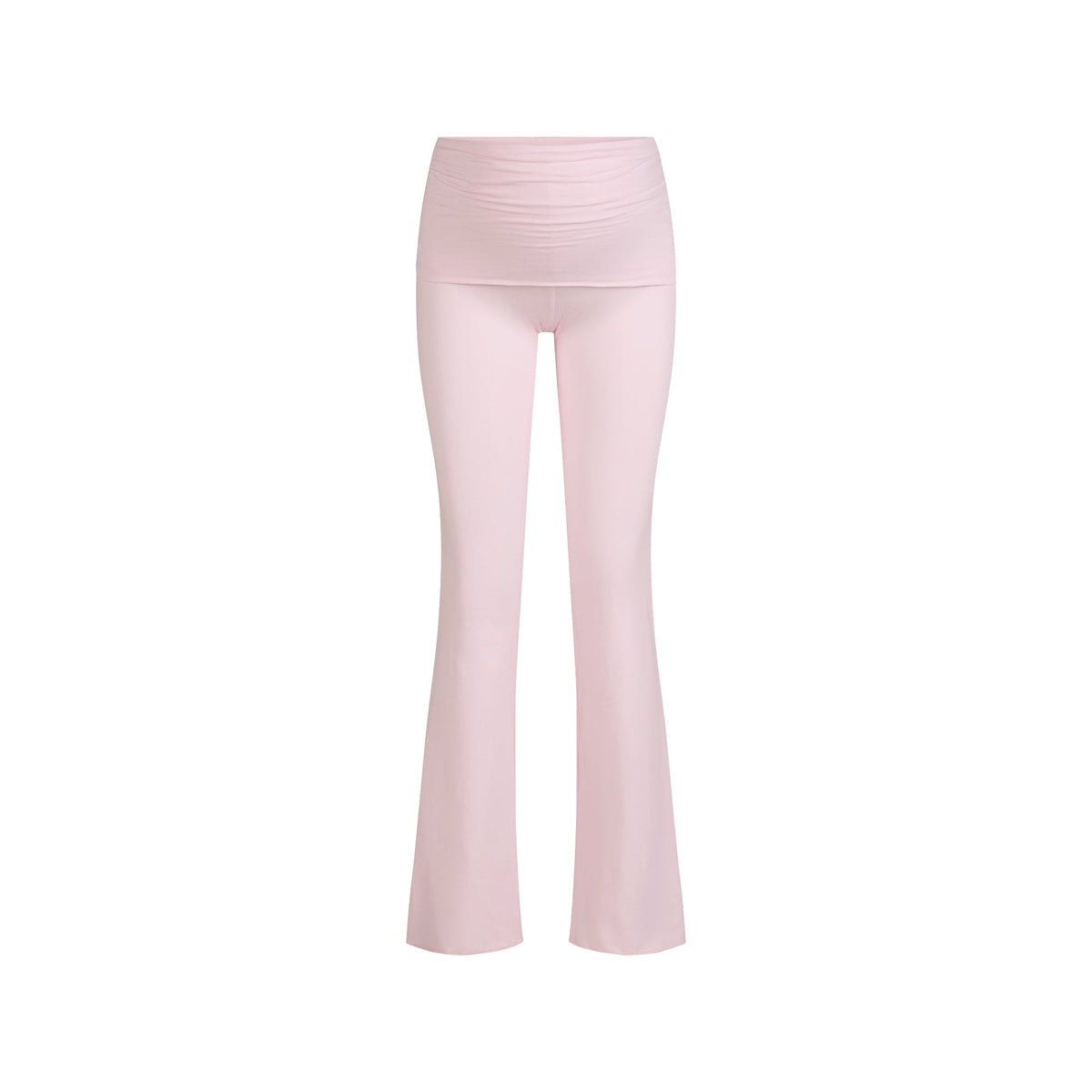 COTTON JERSEY MATERNITY FOLDOVER PANT | CHERRY BLOSSOM