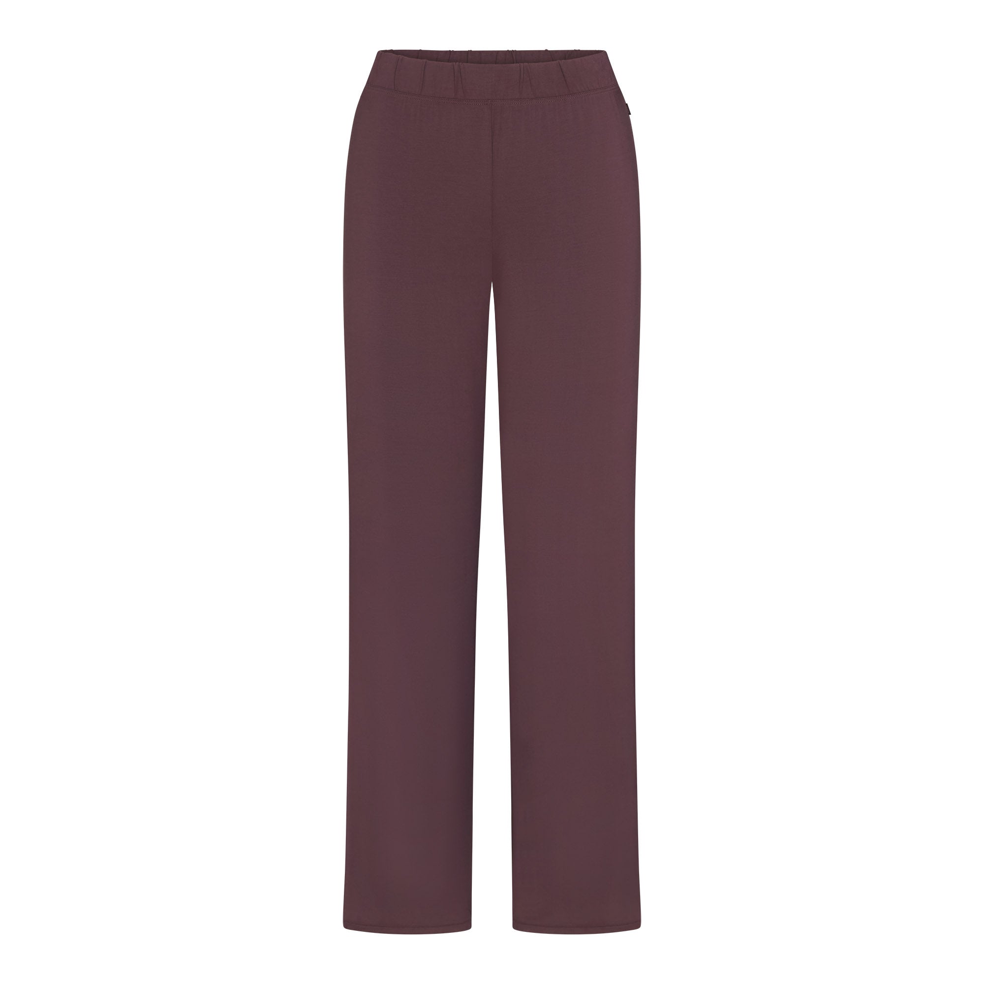 SKIMS SLEEP LONG SLEEVE BUTTON UP SET | RAISIN