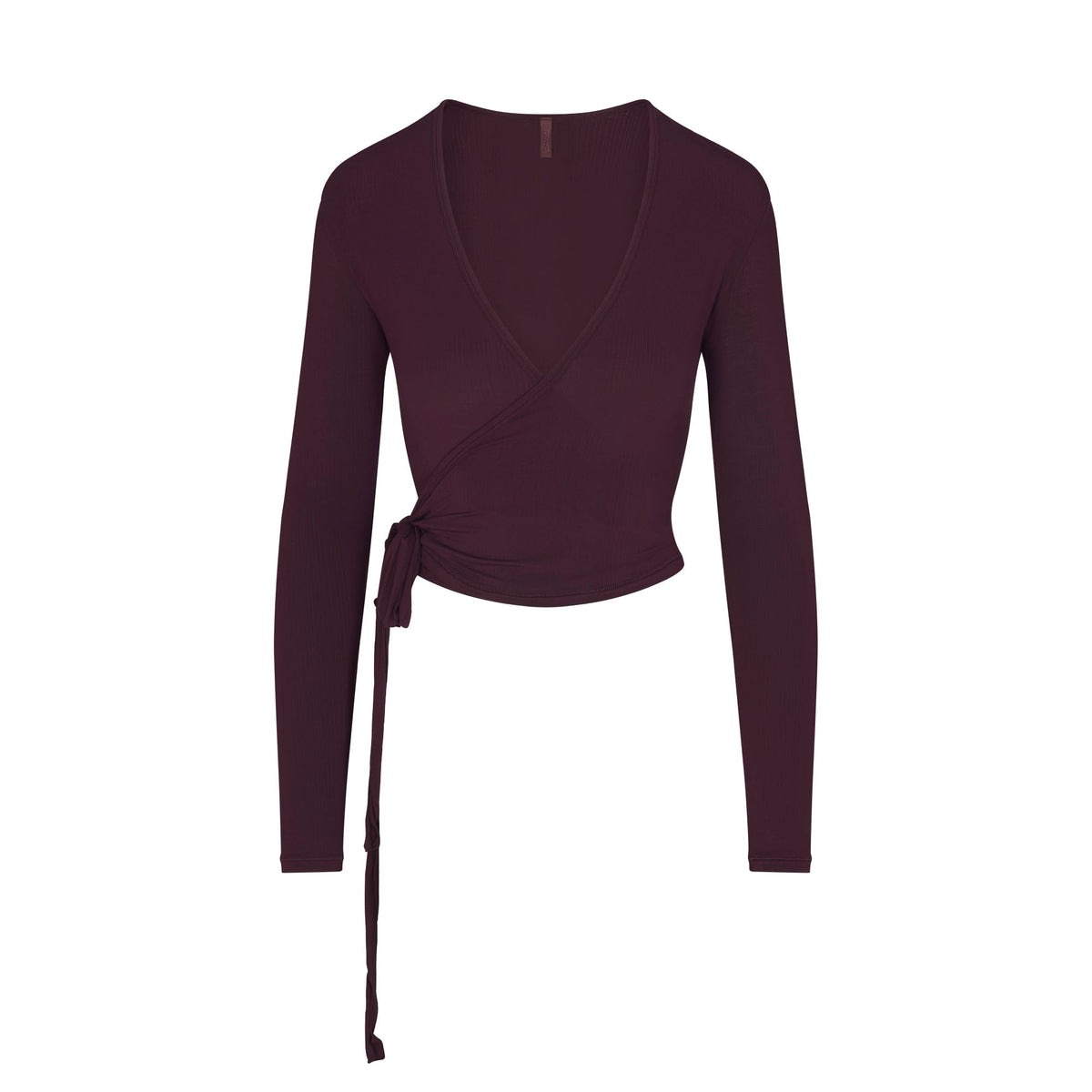 CLOUD SLEEP WRAP TOP | CURRANT