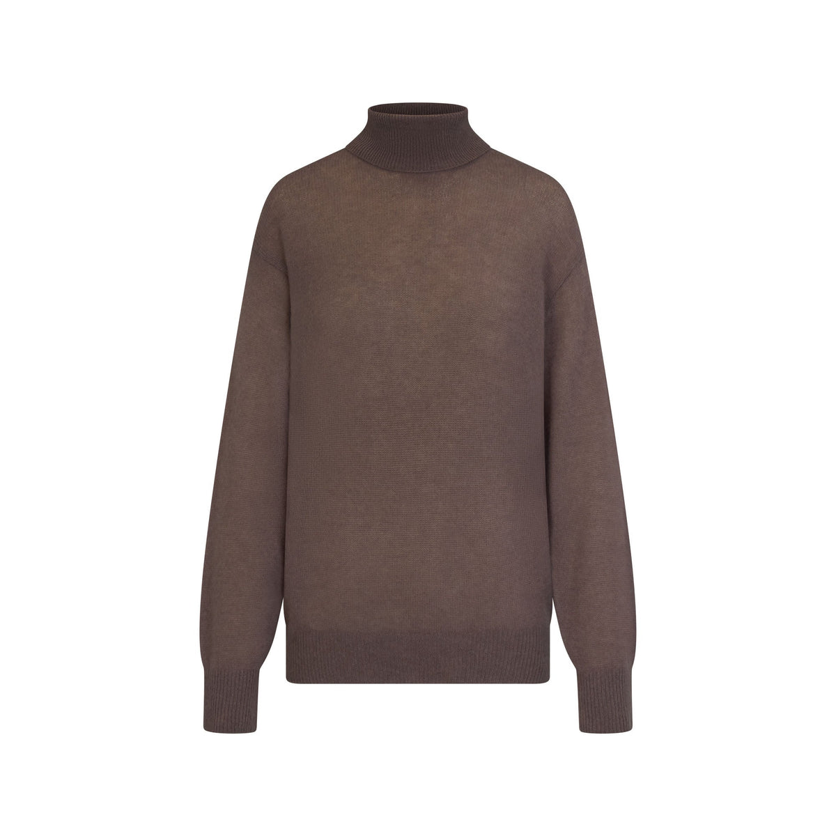 AIRY CASHMERE TURTLENECK | AMETHYST
