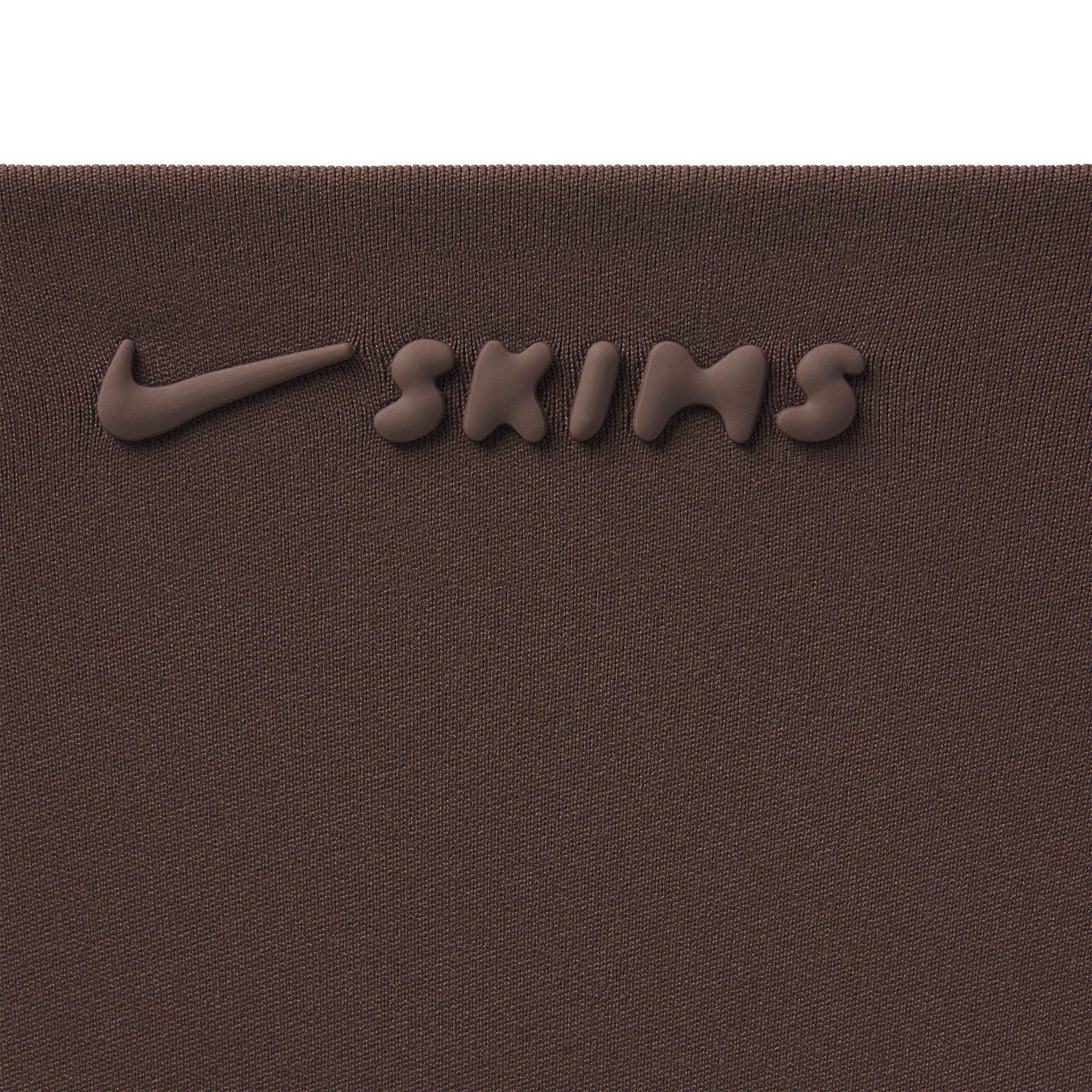 NikeSKIMS MATTE WIDE STRAP BRA | DARK SEPIA