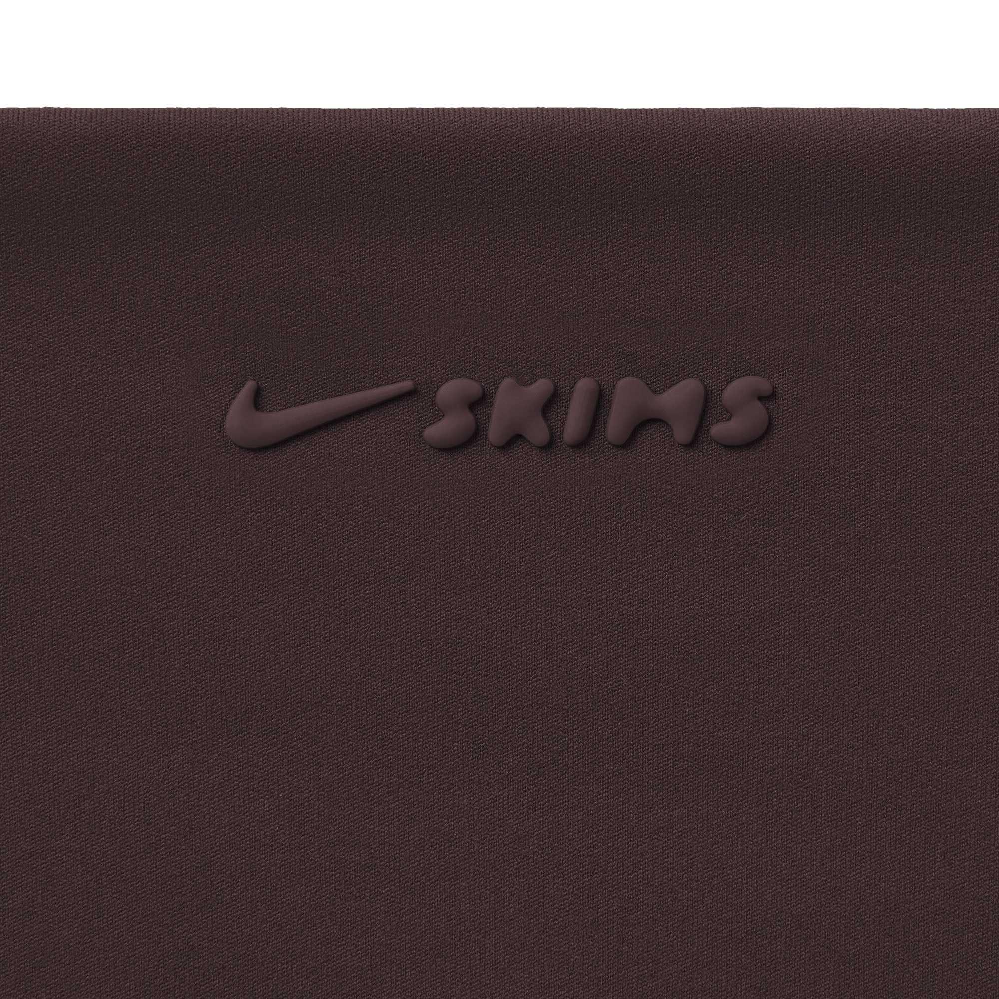 NikeSKIMS MATTE TWIST-FRONT BRA | DARK SEPIA