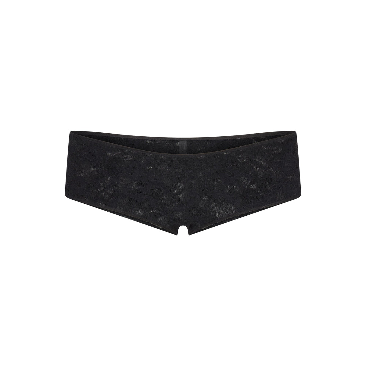 STRETCH LACE LOW RISE HIPSTER | SOOT