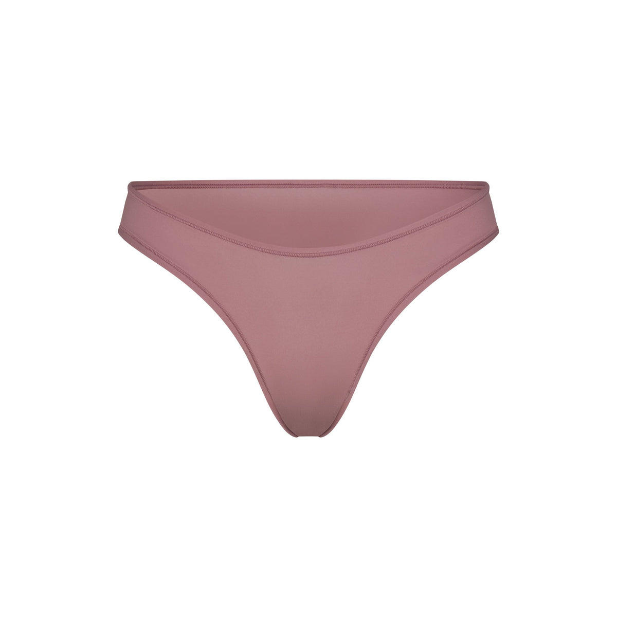 FITS EVERYBODY DIPPED FRONT THONG | MUTED MAUVE
