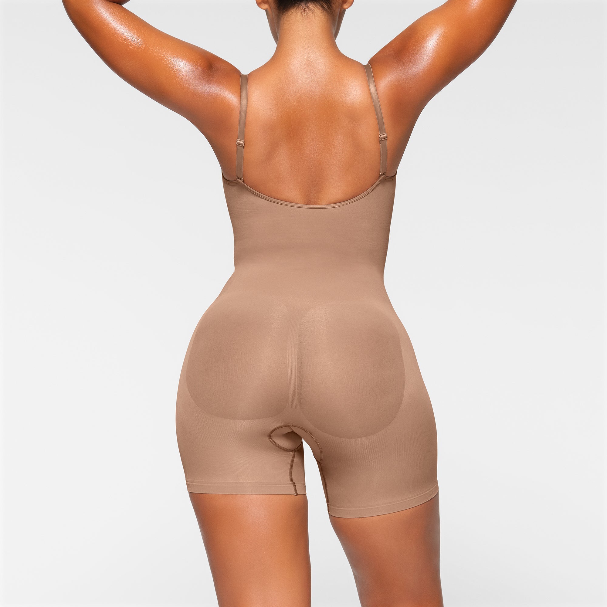 SEAMLESS SCULPT MID THIGH BODYSUIT | SIENNA
