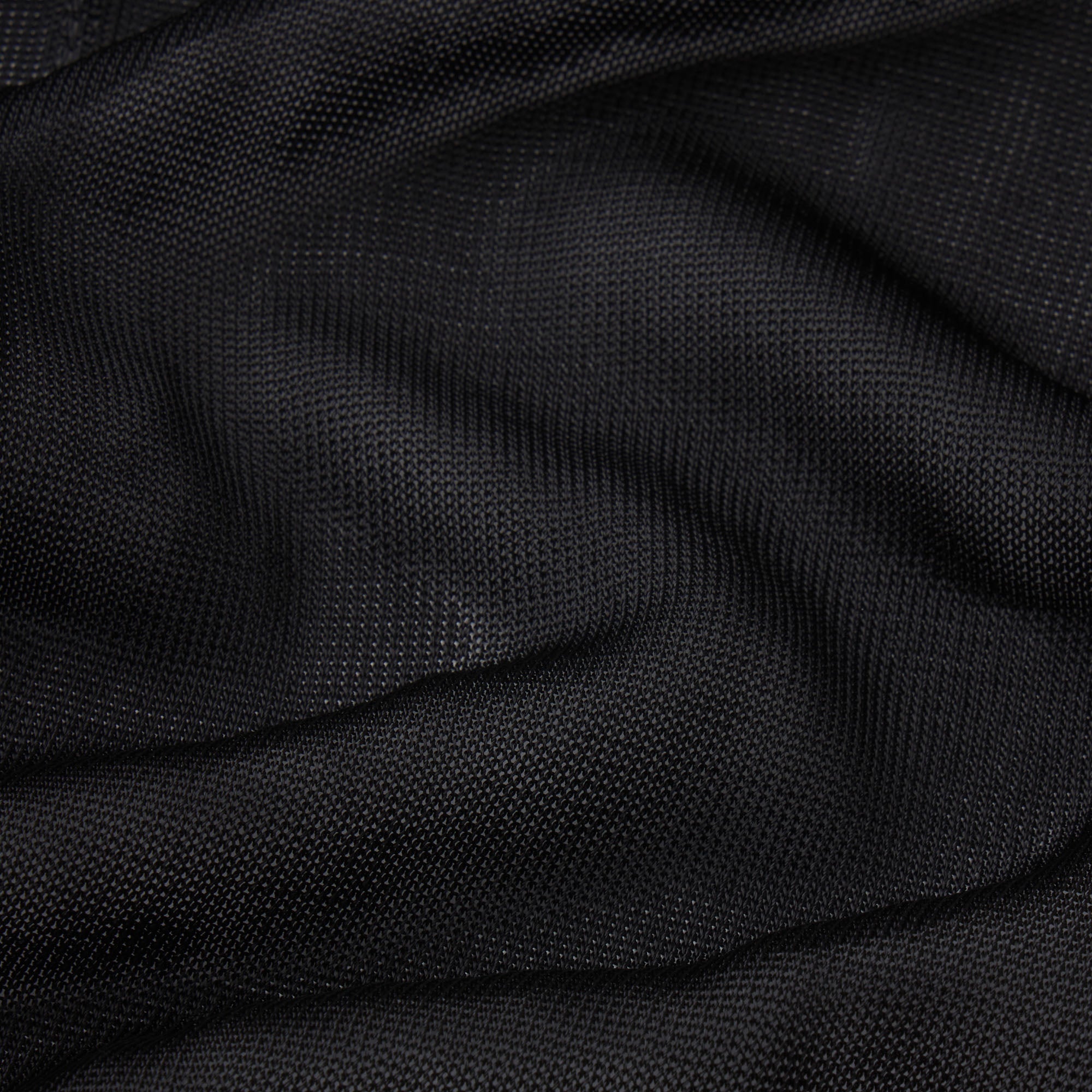 SLINKY KNIT CREW NECK LONG SLEEVE TOP | OBSIDIAN