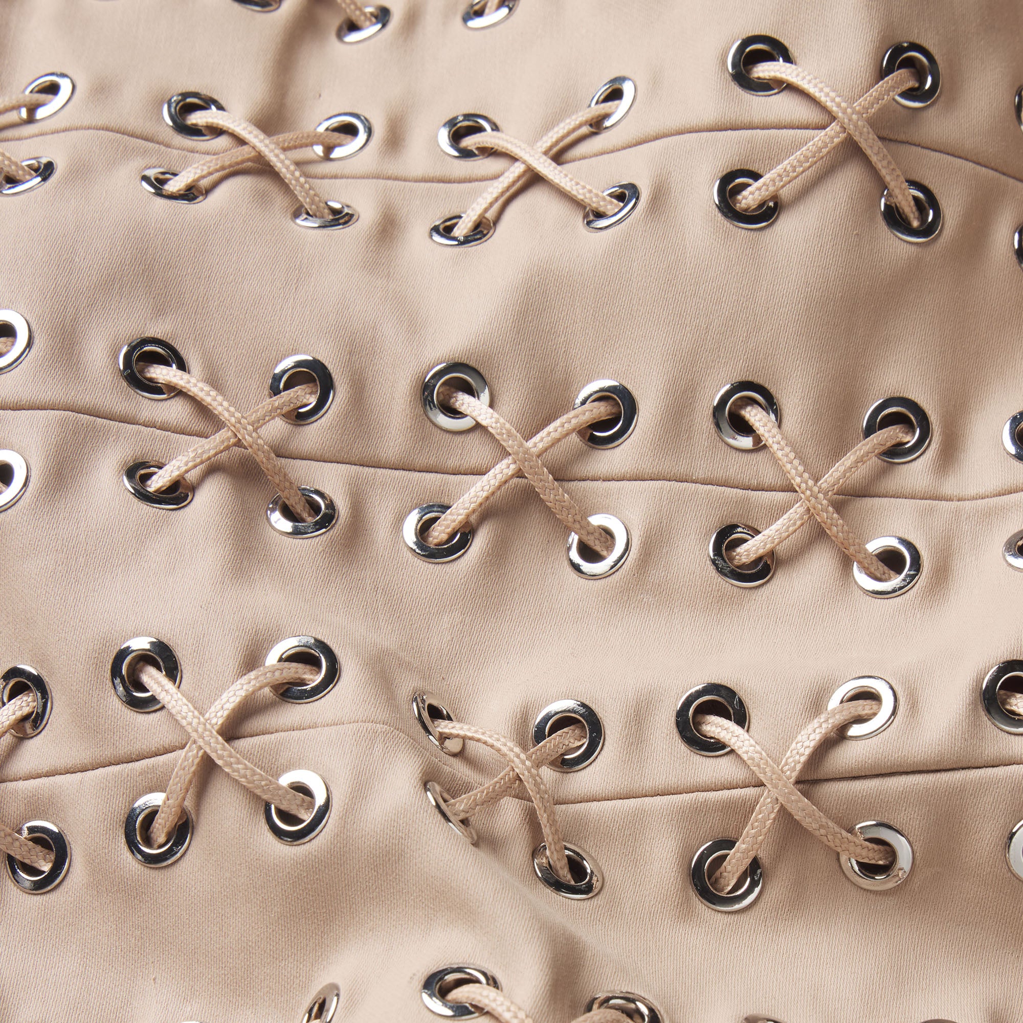 LUDOVIC DE SAINT SERNIN X SKIMS WAXED COTTON BANDEAU | CLAY