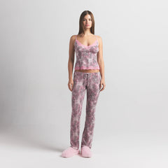 SKIMS SLEEP CAMI AND PANT SET | BLOOM MINI MULTI ANIMAL