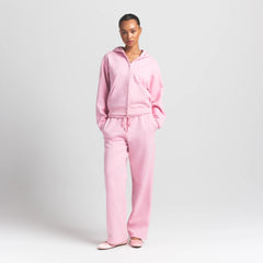 COTTON FLEECE ZIP UP HOODIE | HALITE