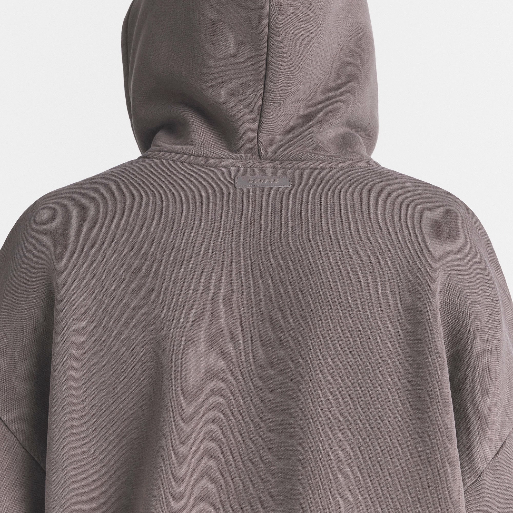 HEAVYWEIGHT FLEECE MENS ZIP UP HOODIE | STERLING